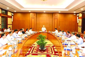 中央肅貪指委會常務處昨(18)日在河內召開會議。