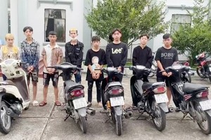 芹苴市偵破搶劫團夥