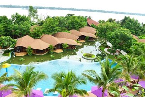 芹苴市羌渚度假區是今年獲Agoda“金環獎”的越南單位之一。