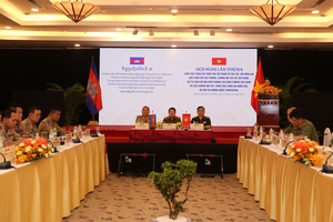 越柬配合防打毒品罪犯