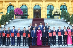 国家代主席委任 13 位新大使