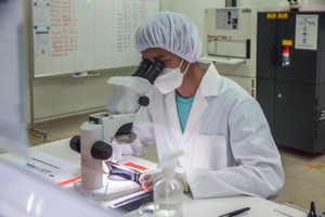 在守德市高科技园区USMHealthcare医疗设备生产股份公司工作的技术人员。