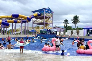 湄公水上公园已成为槟椥省及九龙江平原民众休闲娱乐好去处。