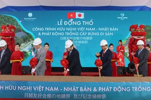 越日友谊宫在隆安动工兴建