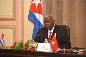 古巴全国人民政权代表大会(国会)主席埃斯特万拉索埃尔南德斯。