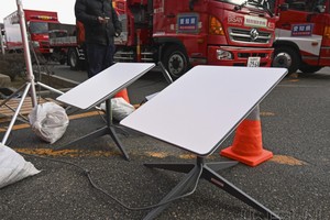 能登半岛地震灾区用上 "星链" 服务