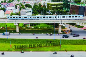 地铁１号线已完成施工环节，正处于检查、试验阶段。