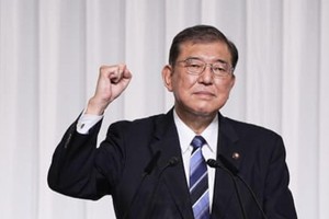 石破茂当选日本自民党新总裁