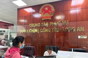 隆安省公共行政服务中心已开展在线受理和退还行政卷宗结果。