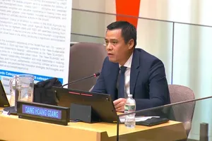 越南常驻联合国代表团团长邓黄江大使。