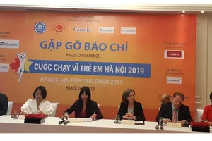 Họp báo giới thiệu Cuộc chạy vì trẻ em Hà Nội 2019