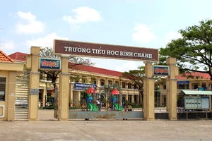 Trường Tiểu học Bình Chánh, nơi xảy ra vụ việc/