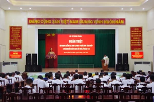 Vùng 2 Hải quân kiểm tra đơn vị vững mạnh toàn diện “mẫu mực, tiêu biểu” tại Lữ đoàn 125