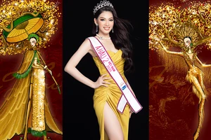 Hé lộ bản phác thảo trang phục dân tộc Á hậu Ngọc Thảo đem đến Miss Grand International 2020