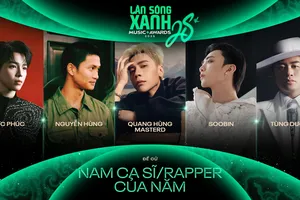 Hòa Minzy, Soobin, Nguyễn Hùng “áp đảo” đề cử Làn Sóng Xanh 2025