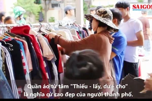 Quần áo từ tâm: Thiếu - lấy, dư - cho