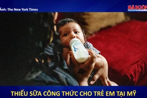 Thiếu sữa công thức cho trẻ em tại Mỹ