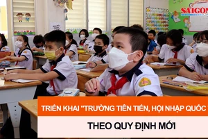 Triển khai “Trường tiên tiến, hội nhập quốc tế” theo quy định mới