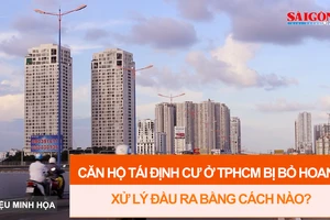 Căn hộ tái định cư ở TPHCM bị bỏ hoang, xử lý đầu ra bằng cách nào?