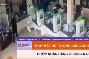 Truy bắt đối tượng dùng súng cướp ngân hàng ở Đồng Nai