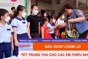 Báo SGGP chăm lo Tết Trung thu cho các em thiếu nhi