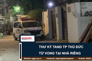 Thư ký TAND TP Thủ Đức tử vong tại nhà riêng