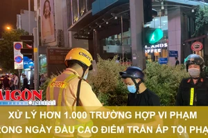 Xử lý hơn 1.000 trường hợp vi phạm trong ngày đầu cao điểm trấn áp tội phạm