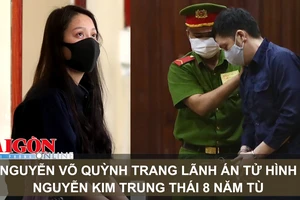 Nguyễn Võ Quỳnh Trang lãnh án tử hình, Nguyễn Kim Trung Thái 8 năm tù