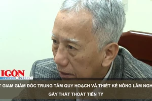 Bắt giam Giám đốc Trung tâm quy hoạch và thiết kế nông lâm nghiệp gây thất thoát tiền tỷ