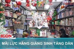 Mãi lực hàng Giáng sinh tăng dần