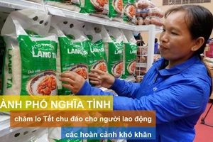 Thành phố nghĩa tình chăm lo Tết chu đáo cho người lao động, các hoàn cảnh khó khăn