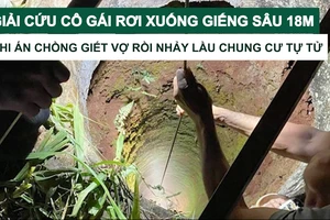 Tin nóng: Giải cứu cô gái rơi xuống giếng sâu 18m; Nghi án chồng giết vợ rồi nhảy lầu chung cư tự tử