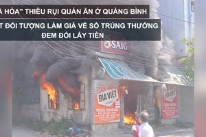 Tin nóng: "Bà hỏa" thiêu rụi quán ăn ở Quảng Bình; Bắt đối tượng làm giả vé số trúng thưởng đem đổi lấy tiền 