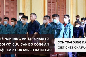 Tin nóng: Đề nghị mức án 14-16 năm tù đối với cựu cán bộ công an nhập 1.287 container hàng lậu; Con trai dùng dao giết chết cha ruột