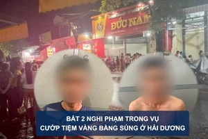 Tin nóng: Bắt 2 nghi phạm vụ cướp tiệm vàng bằng súng ở Hải Dương; Buộc thôi việc một hiệu phó nhiều tháng không đến cơ quan làm việc