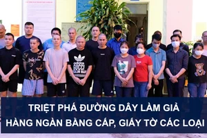 Tin nóng: Triệt phá đường dây làm giả hàng ngàn bằng cấp, giấy tờ các loại; Bộ Tư lệnh TPHCM tiêu hủy hơn 16 tấn bom, đạn