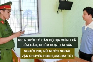 Tin nóng: 600 người tố cán bộ địa chính xã lừa đảo, chiếm đoạt tài sản; Người phụ nữ nước ngoài vận chuyển hơn 2,3kg ma túy