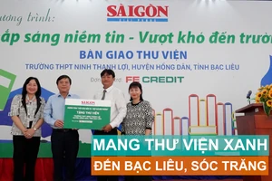 Mang thư viện xanh đến Bạc Liêu, Sóc Trăng