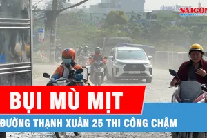 Dân khổ vì bụi đường Thạnh Xuân 25, UBND phường Thới An nói gì?