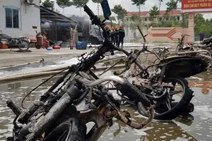 Hiện trường vụ cháy