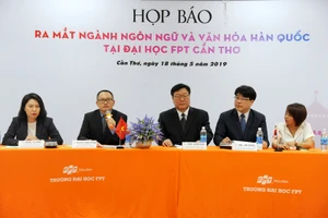 Họp báo giới thiệu ngành học ngôn ngữ và văn hóa Hàn Quốc đầu tiên tại ĐH FPT Cần Thơ 