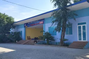 Khu vực được sử dụng làm nhà điều hành xe