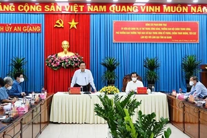 Ban Nội chính Trung ương biểu dương cơ quan chức năng tỉnh An Giang triệt phá nhiều vụ án lớn 