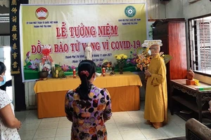 Trà Vinh và Vĩnh Long tổ chức lễ tưởng niệm đồng bào tử vong và cán bộ, chiến sĩ hy sinh trong đại dịch Covid-19