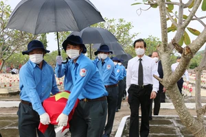 An Giang: Truy điệu, cải táng 54 hài cốt liệt sĩ quân tình nguyện Việt Nam