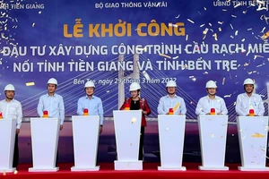 Khởi công cầu Rạch Miễu 2 với kinh phí hơn 5.175 tỷ đồng 