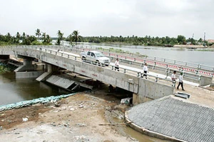 Một cống cống ngăn triều của TPHCM. Ảnh minh họa