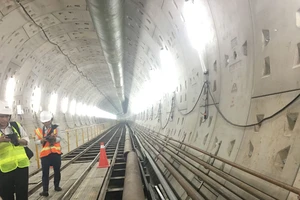 Tuyến metro Bến Thành - Suối Tiên hoàn thành hai tuyến khoan ngầm