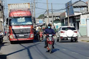 Cấm xe lưu thông vào đường Đoàn Hữu Trưng quận 2