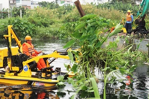 13 tỷ đồng thu gom chất thải trên sông Vàm Thuật